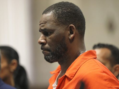 R Kelly in court in Chicago (Antonio Perez/Pool via AP)