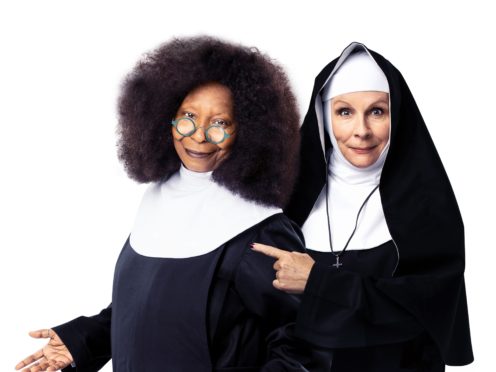 Whoopi Goldberg and Jennifer Saunders (Sister Act)