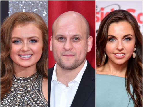 Maisie Smith, Ricky Champ and Louisa Lytton (Matt Crossick/Ian West/PA)