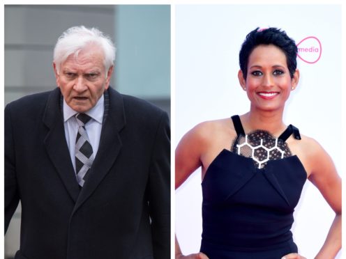 Harvey Proctor and Naga Munchetty (Dominic Lipinski/Ian West/PA)