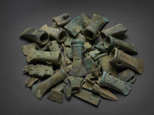 A selection of objects from the Havering Hoard (Museum Of London)