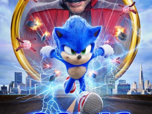 Sonic the Hedgehog poster (Paramount/Sega/PA)
