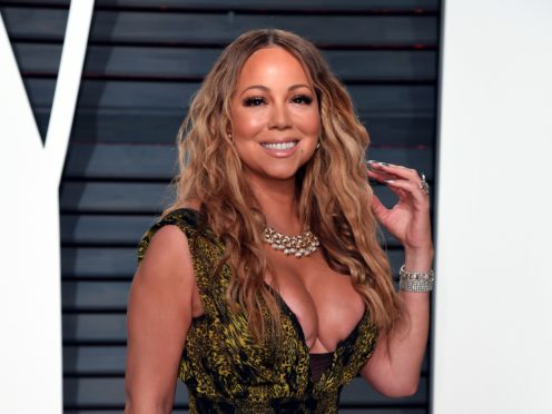 Mariah Carey has kicked off the festive season in a fun video (PA)