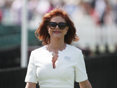 Hollywood actress Susan Sarandon has been forced to pull out of an event in support of US presidential hopeful Bernie Sanders after being injured in a fall (Steve Parsons/PA)