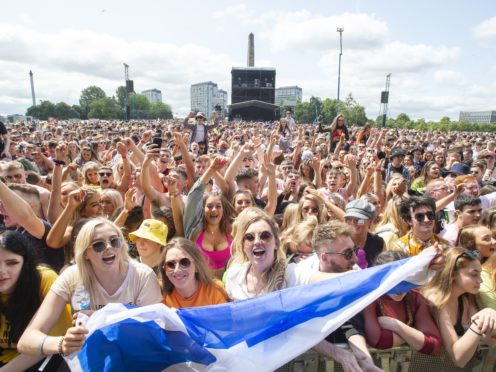 Bosses at the festival are giving people the chance to win a pair of tickets to next year’s event (Lesley Martin/PA)