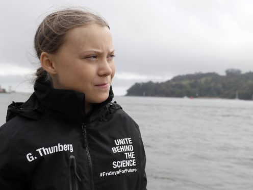 Climate activist Greta Thunberg is one of the subjects in the book. (Kirsty Wigglesworth/PA)