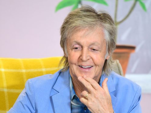 Sir Paul McCartney says he is a ‘pretty normal’ grandfather (Ian West/PA)