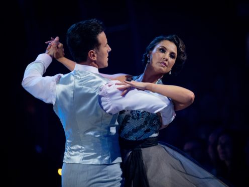 Anton Du Beke and Emma Barton on Strictly Come Dancing (Guy Levy/BBC/PA)