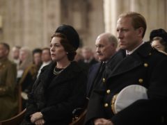 Olivia Colman as Queen Elizabeth II and Tobias Menzies as the Duke of Edinburgh, appearing in the third season of The Crown (Des Willie/Netflix)