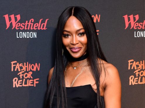 Naomi Campbell is an ambassador for Fashion For Relief (Ian West/PA)