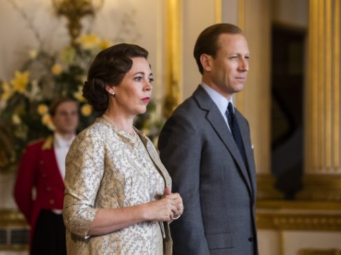 Olivia Colman and Tobias Menzies in The Crown (Netflix)