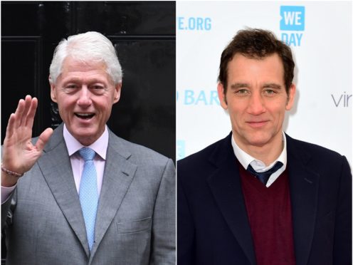 Clive Owen is set to play Bill Clinton in an upcoming TV drama (PA)