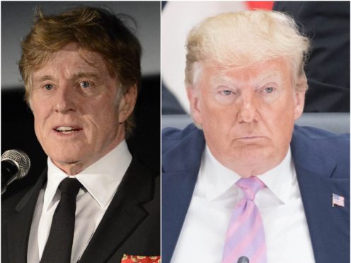 Veteran Hollywood actor Robert Redford has condemned Donald Trump’s presidency (PA)