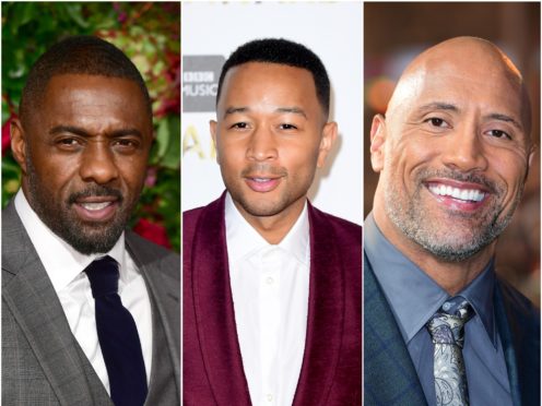 Idris Elba and Dwayne ‘The Rock’ Johnson have congratulated John Legend after the US singer succeeded them in being named sexiest man alive by People magazine (PA)