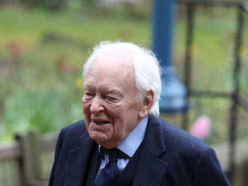 Tony Britton has died aged 95 (Steve Parsons/PA)