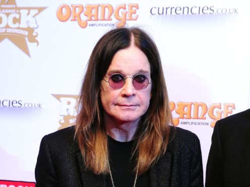 Ozzy Osbourne recreated his fight to get sober for his latest music video (Ian West/PA)