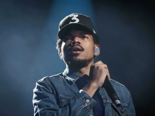 Chance The Rapper is celebrating his first wedding anniversary (David Jensen/PA)