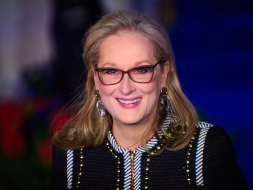 Meryl Streep chows down on fries in Little Women behind the scenes snap (Matt Crossick/PA)