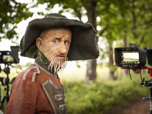 Mackenzie Crook pictured as Worzel Gummidge (Matt Burlem/PA)