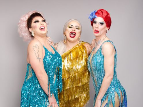 The Vivienne, Baga Chipz and Divina De Campo (Guy Levy/BBC)