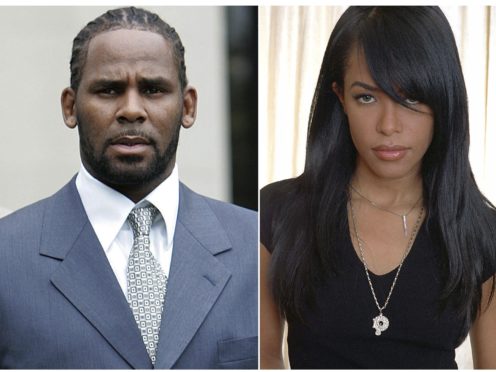 Singer R Kelly and the late R&B singer and actress Aaliyah (AP Photo/File)