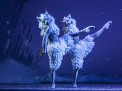 Members of the Scottish Ballet perform on stage during a dress rehearsal of The Snow Queen at Festival Theatre, Edinburgh (Jane Barlow/PA)