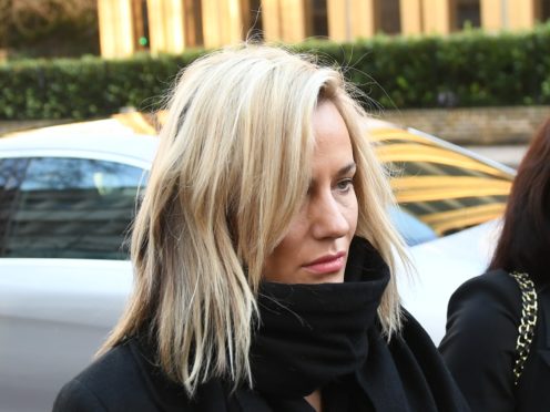 Caroline Flack leaves Highbury Corner Magistrates’ Court (Jonathan Brady/PA)