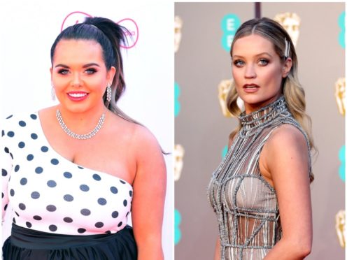 Scarlett Moffatt and Laura Whitmore have shared what their ideal Christmas day looks like (PA)