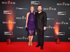 Ricky Gervais and Jane Fallon (Simon Wilkinson/SWpix.com)
