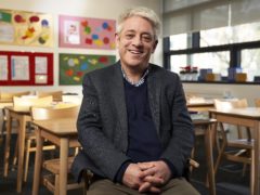 John Bercow giving the Alternative Christmas Message (Channel 4/PA)