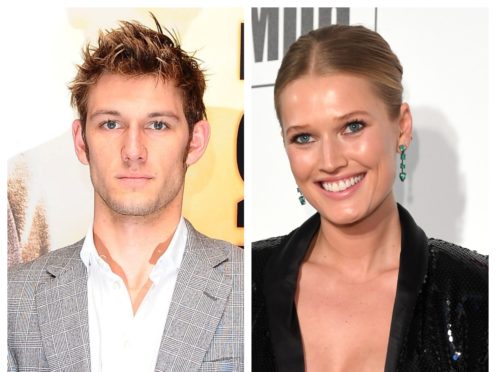 Alex Pettyfer and Toni Garrn (PA)