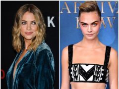 Ashley Benson and Cara Delevingne (Christopher Smith/Invision/AP and Ian West/PA)