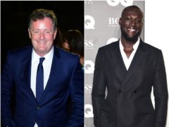 Piers Morgan and Stormzy (PA)