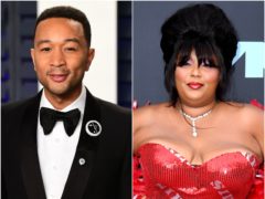 John Legend and Lizzo were among the celebrities to react to Donald Trump’s impeachment (Ian West/PA)