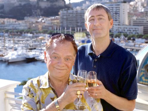 David Jason and Nicholas Lyndhurst in a scene from Only Fools And Horses in 2001 (PA)