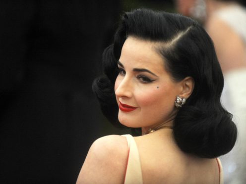 Dita Von Teese at the London Palladium (Matt Crossick/PA)