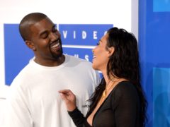 Kim Kardashian and Kanye West (PA)
