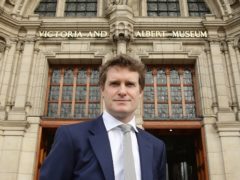 V&A director Tristram Hunt has praised Iran’s “incredible” history of art and design (Yui Mok/PA)