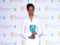 Letitia Wright with her EE Rising Star Bafta in 2019 (Ian West/PA)