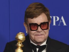 Sir Elton John was among the winners at the Golden Globes for his work on Rocketman (AP Photo/Chris Pizzello)
