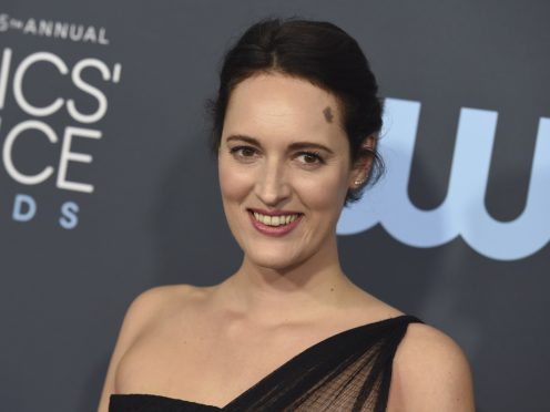 Phoebe Waller-Bridge’s suit has been sold for 40,000 Australian dollars (Jordan Strauss/AP)