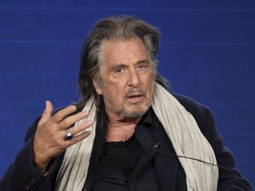 Al Pacino has described working on his upcoming TV series, in which he plays a leading Nazi hunter in 1970s New York City, as a ‘wonderful experience’ (Willy Sanjuan/Invision/AP)