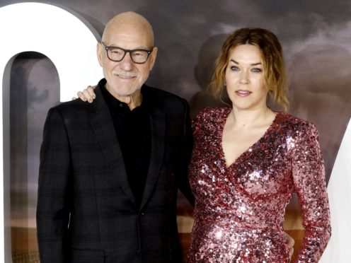 Sir Patrick Stewart and his wife Sunny Ozell attending the Star Trek: Picard premiere (David Parry/PA)