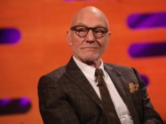 Sir Patrick Stewart during filming for The Graham Norton Show (Isabel Infantes/PA)