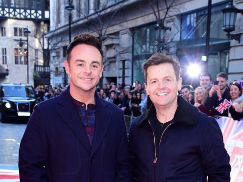 Anthony McPartlin (left) and Declan Donnelly (Ian West/PA)