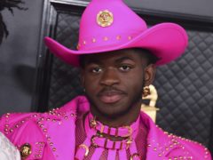 Chart-topping hip-hop star Lil Nas X shrugged off “homophobic” comments from a fellow rapper (Jordan Strauss/Invision/AP)