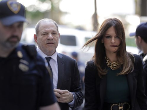 Harvey Weinstein and attorney Donna Rotunno arrive at court last July (Seth Wenig/AP/PA)