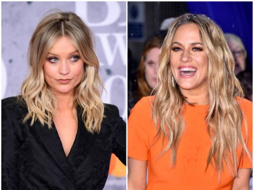 Laura Whitmore and Caroline Flack (PA)