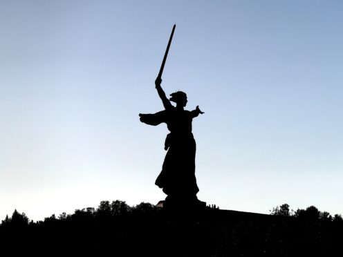 The Motherland Calls statue in Volgograd, formerly Stalingrad (Tim Goode/PA)