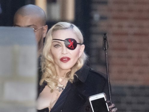 Madonna was performing her Madame X show at the London theatre (David Mizoeff/PA)